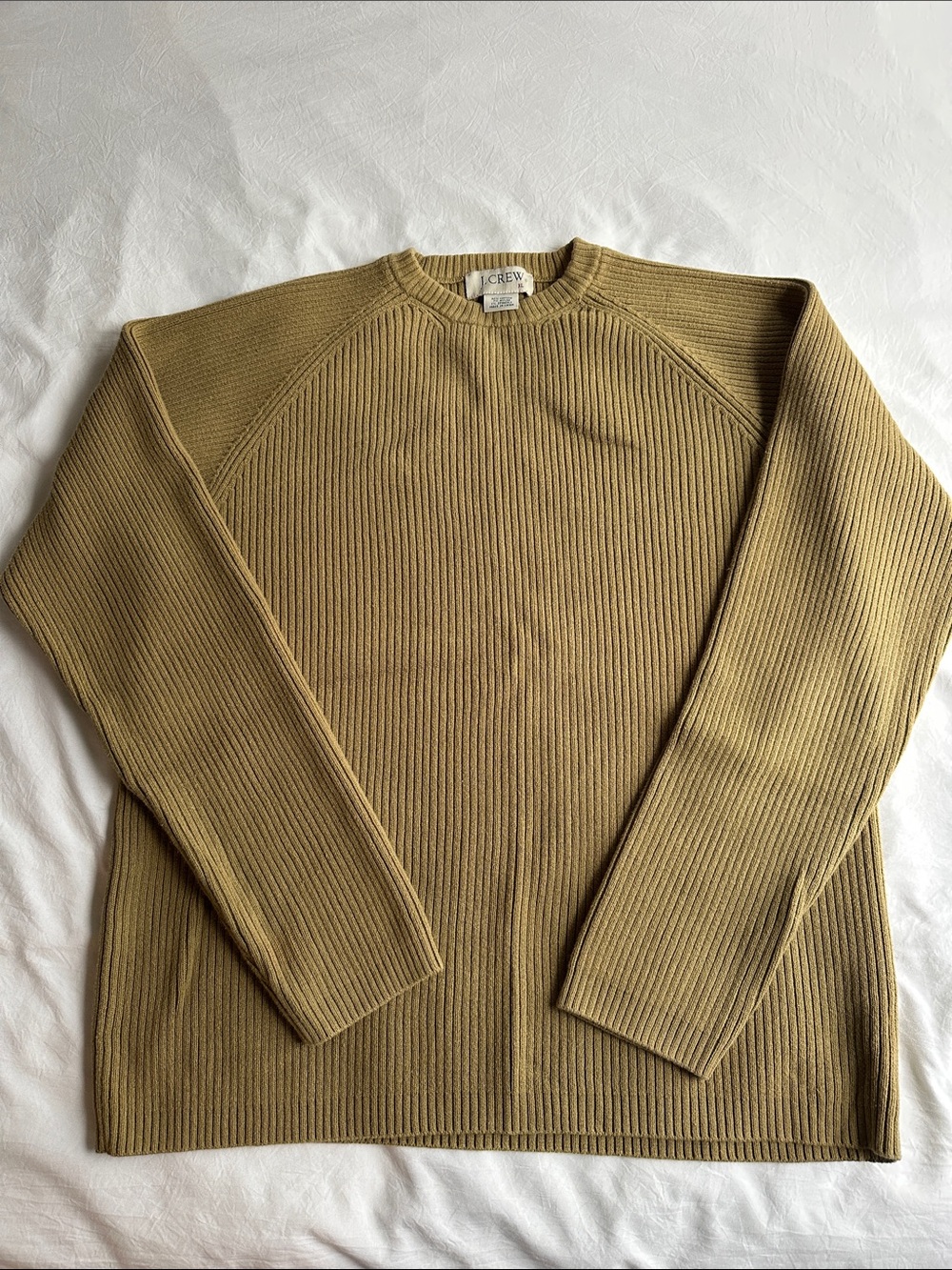 J. Crew Men's Ribbed Crewneck Sweater